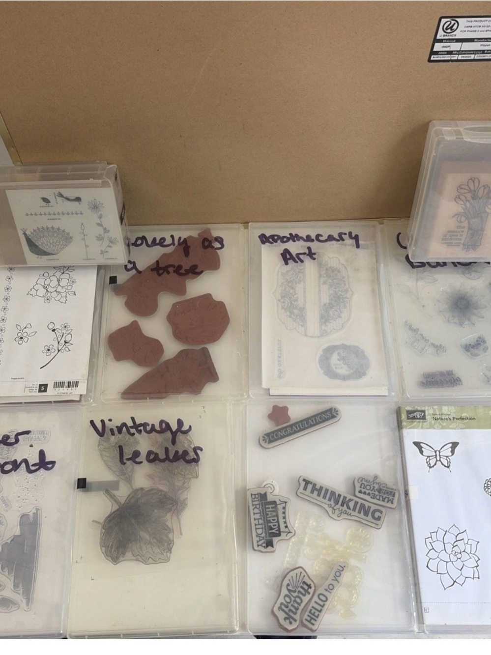 Stampin up nature theme assorted lot